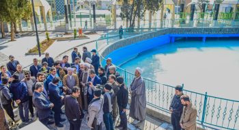 بازدید معاونت فرهنگی، اجتماعی و زیارت استانداری خراسان رضوی بهمراه امام جمعه محترم، شهردارمحترم ،فرماندارمحترم، شورای شهرو به اتفاق دیگر مسئولین شهرستان وخبرنگاران محترم از پروژه‌ها شهرداری کاشمر