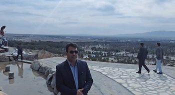 بازدیدمهندس کوهسرخی از روند اجرایی پروژه گردشگری بامشار