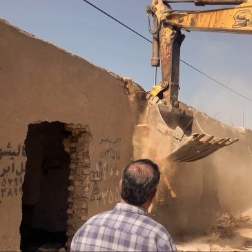 رفع خطر از بنای مخاطره آمیز خیابان شهید باقری ۲۶ به استناد بند ۱۴ ماده ۵۵ قانون شهرداری ها