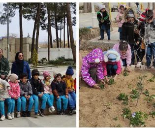 📸گزارش تصویری مراسم روز درختکاری با حضور نونهالان در کاشمر
