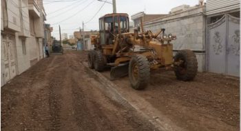 جمع آوری آسفالت خیابان کمال‌الملک ۳۸ و شروع عملیات زیرسازی جهت اجرای عملیات آسفالت